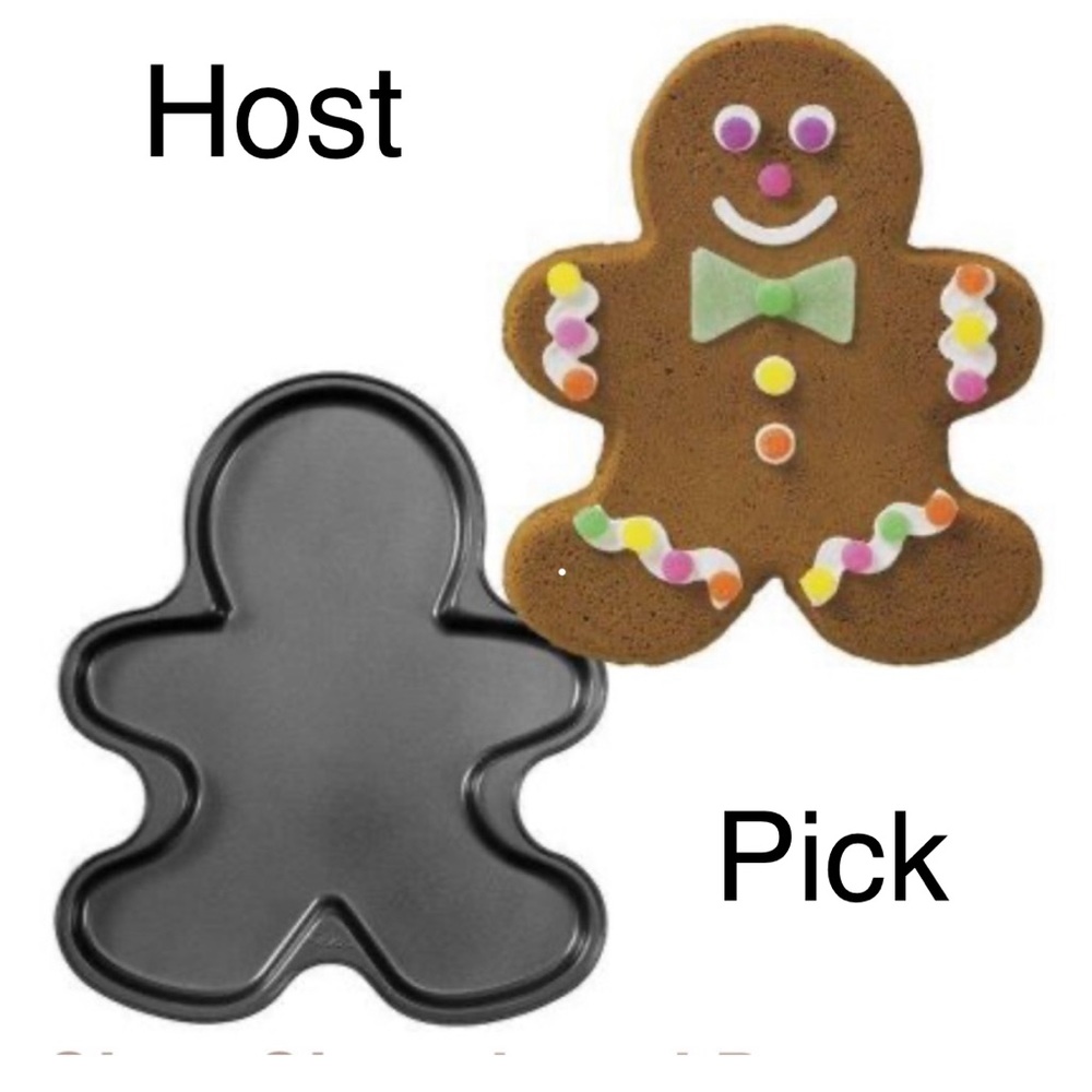 Gingerbread Man Cookie Pan